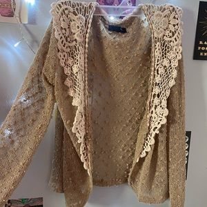 FALL LACEY CARDIGAN